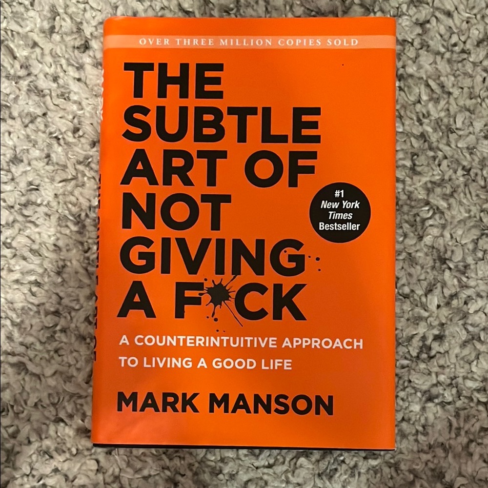 The Subtle Art of Not Giving a F*ck Book